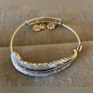 Alex and Ani Feather Bracelet